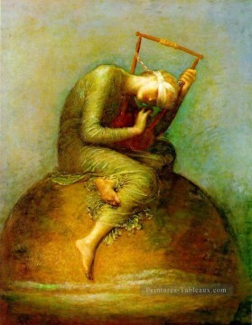 espoir symboliste George Frederic Watts Peinture à l'huile